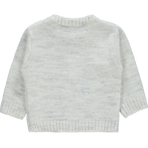 Baby Boy Knitwear Sweater Light Gray