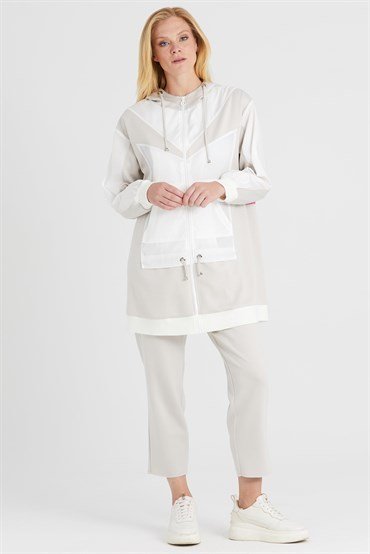 Zippered Tunic And Trousers Set TAŞ