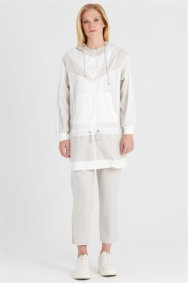 Zippered Tunic And Trousers Set TAŞ