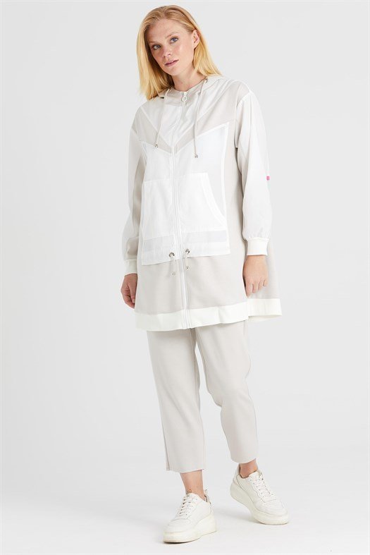 Zippered Tunic And Trousers Set TAŞ