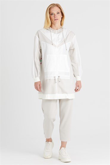 Zippered Tunic And Trousers Set TAŞ