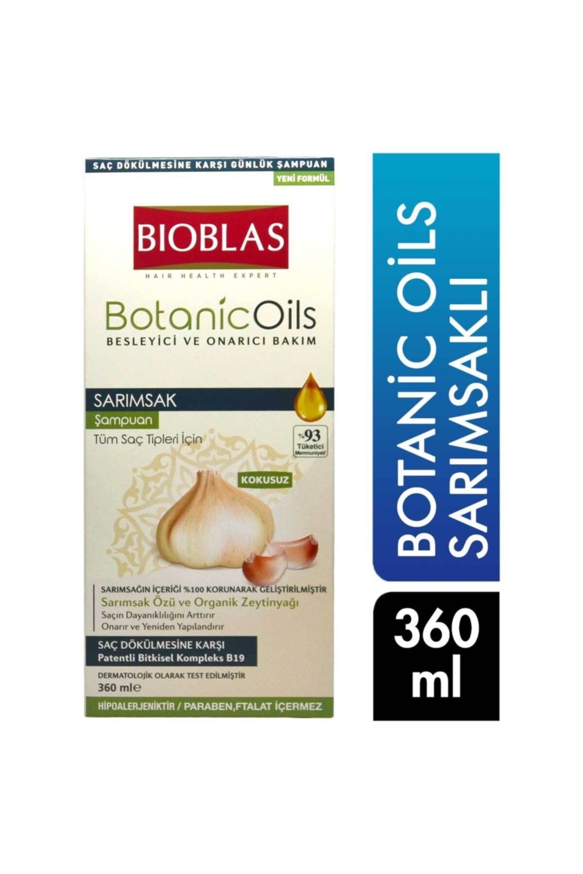 Shampoo 360 Ml Garlic