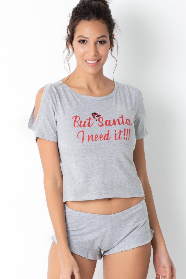 Şortlu Pijama Takımı