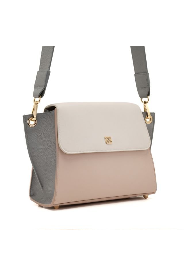 Anais Powder Women's Leather Messenger Bag