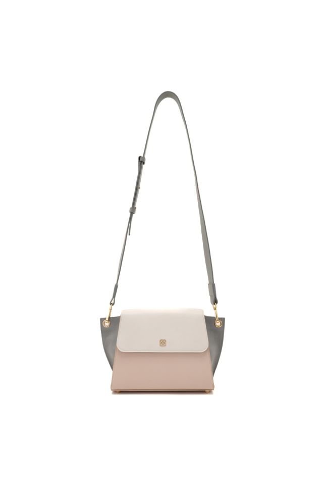 Anais Powder Women's Leather Messenger Bag