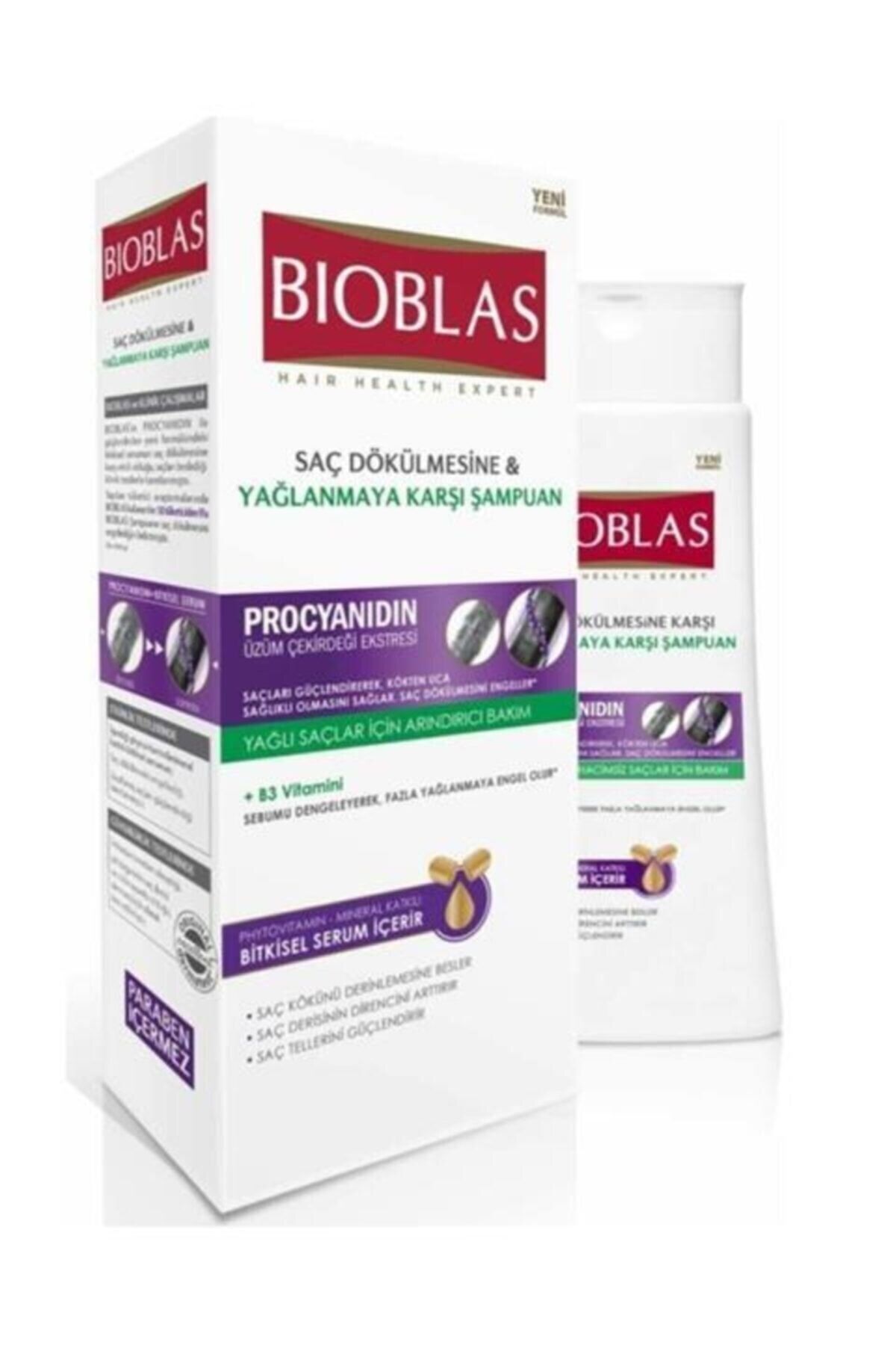 Procyanidin Shampoo for Oily Hair 360 Ml