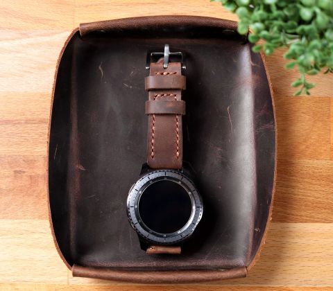 Vale Leather Tray