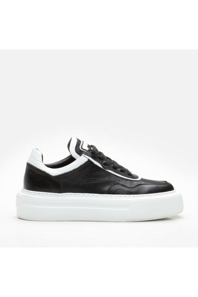 Genuine Leather Black Women's Oxford