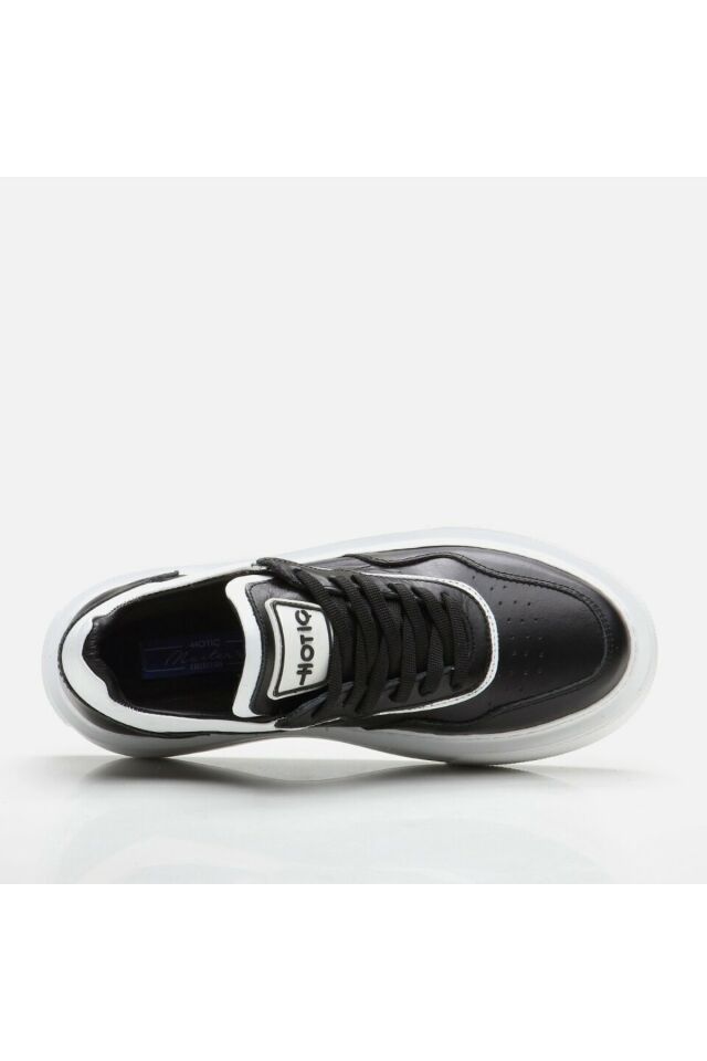 Genuine Leather Black Women's Oxford
