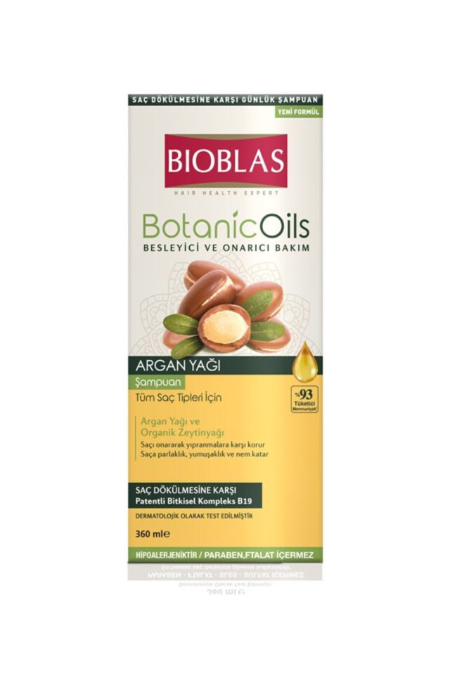 Shampoo 360ml Argan Oil Extracted Argan Shampoo 4 Pieces