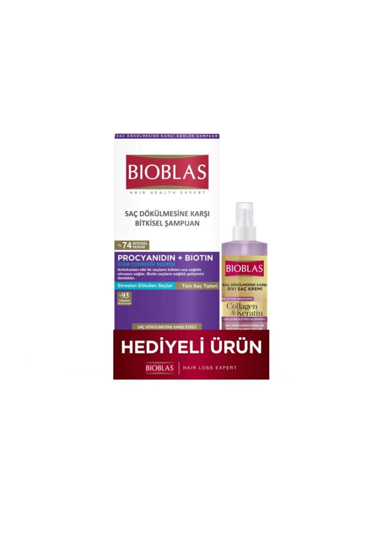 Keratin Shampoo 360 Ml + 115 Ml Liquid Conditioner