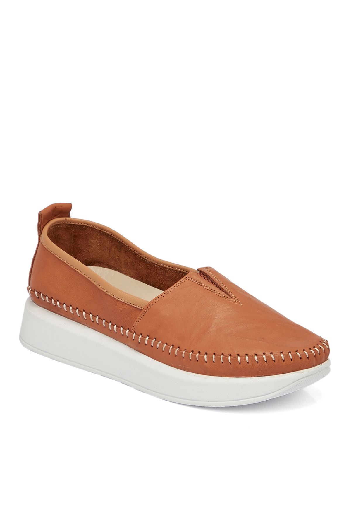 Tan Leather Women's Shoes