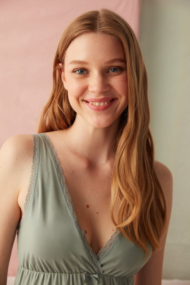 Sandy Green Elbise