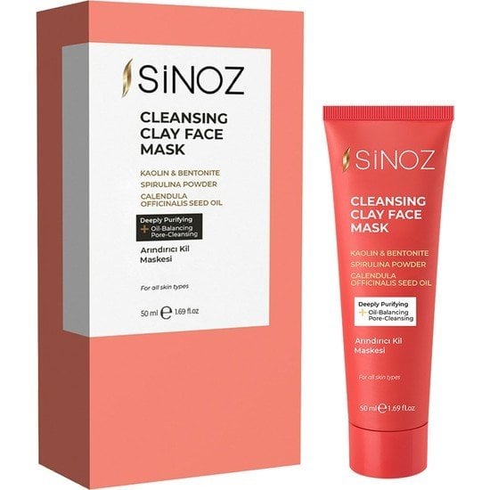 Akne ve Siyah Nokta Karşıtı Arındırıcı Yüz Bakım Maskesi 50 ML