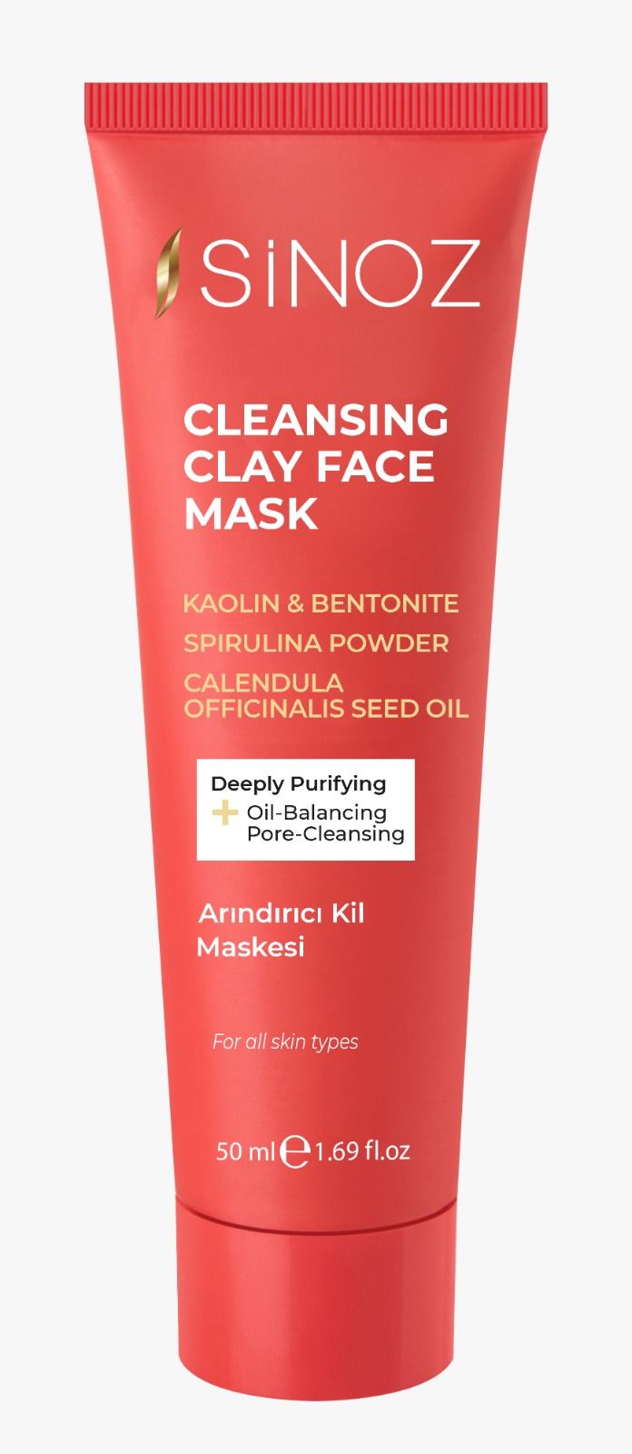 Akne ve Siyah Nokta Karşıtı Arındırıcı Yüz Bakım Maskesi 50 ML