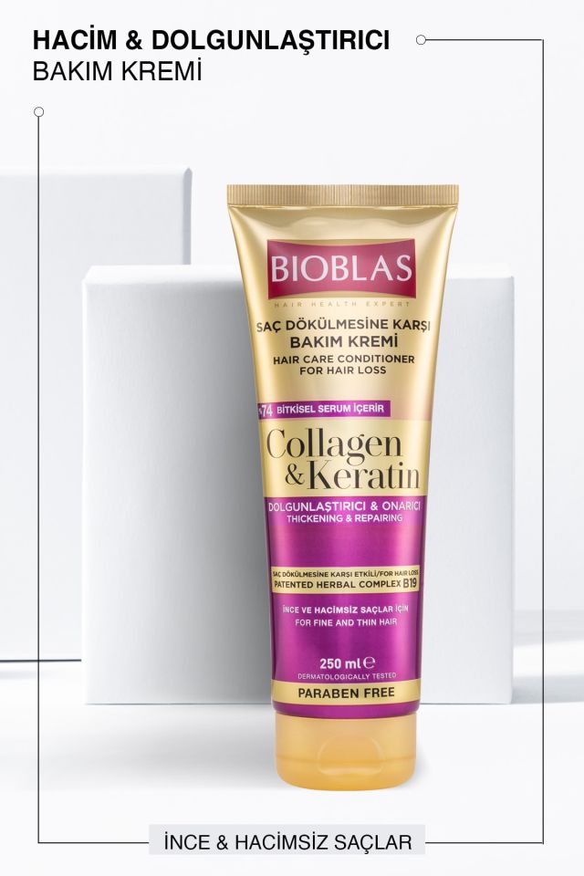 Anti-Hair Loss Cream 250ml Collagen&keratin