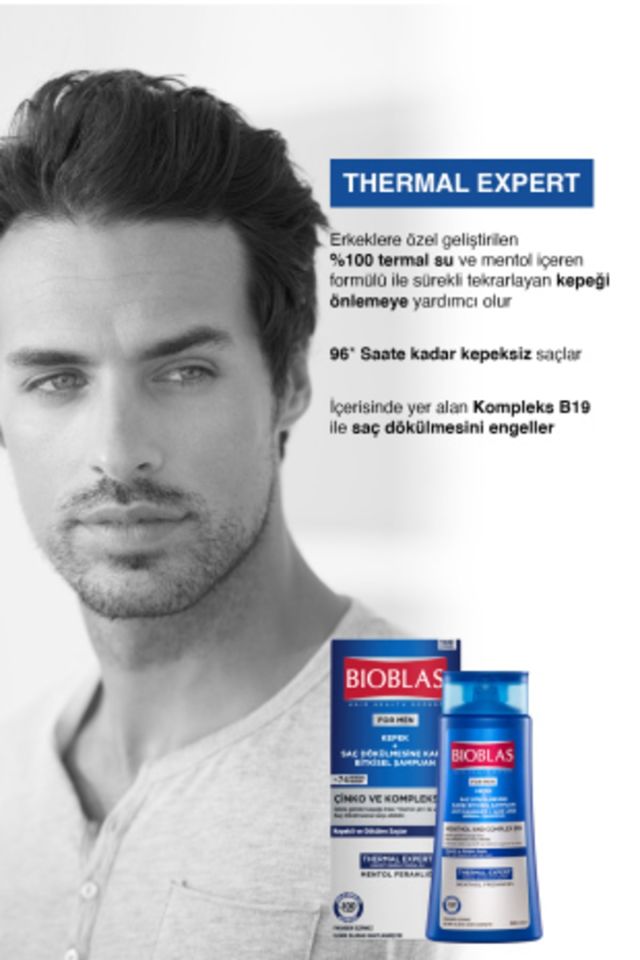 Thermal Expert Men Kepek ve Saç Dökülmesine Karşı Şampuan 360 Ml