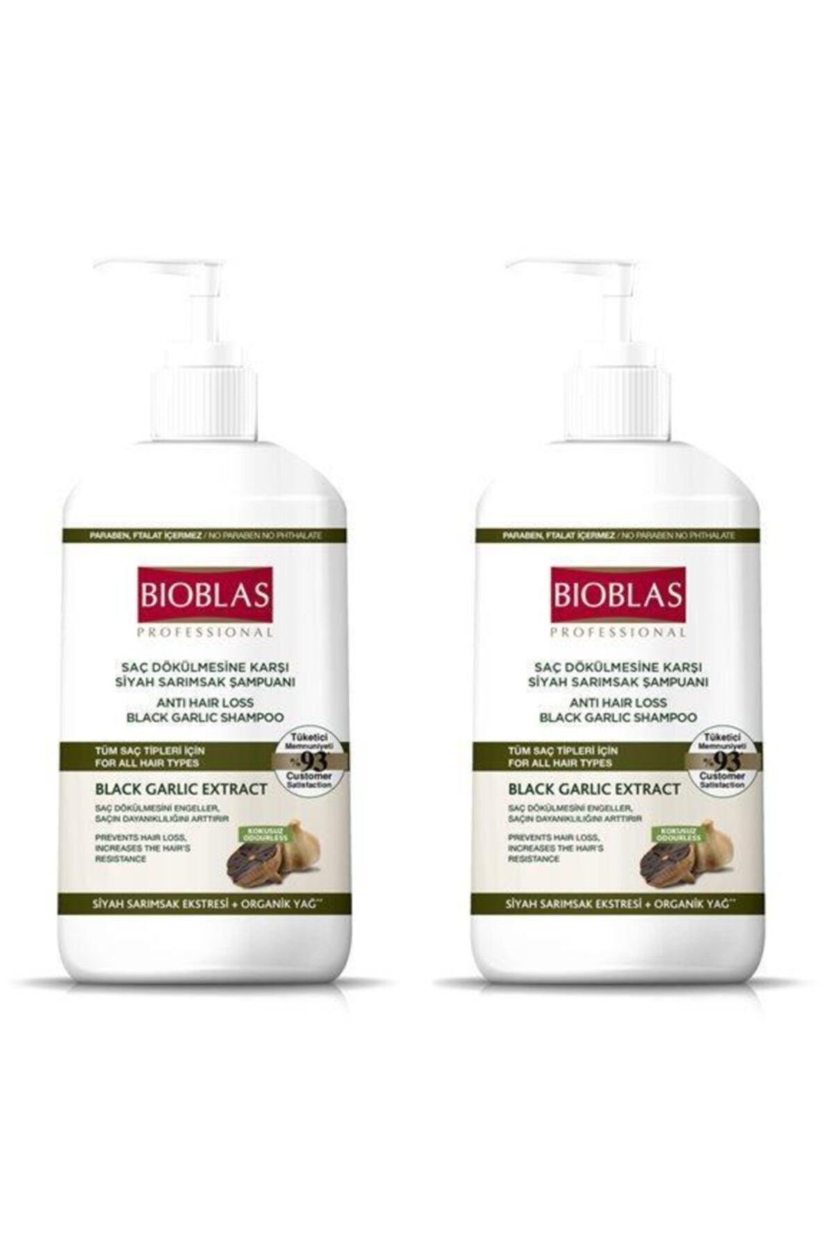 Black Garlic Shampoo 1000ml X 2 Pieces