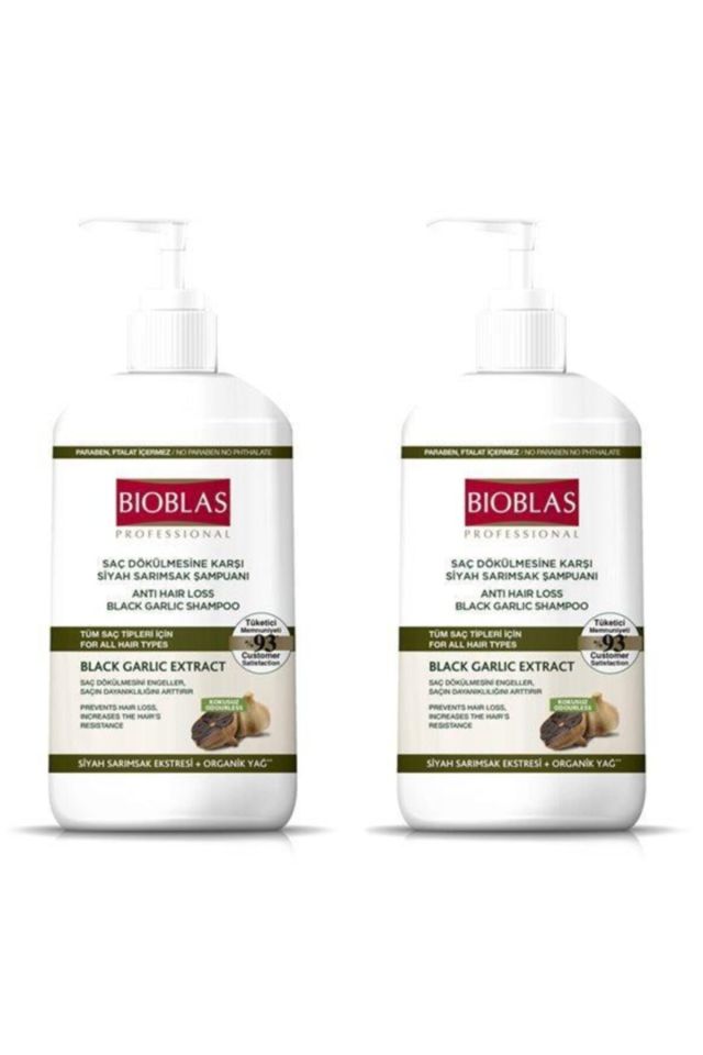 Black Garlic Shampoo 1000ml X 2 Pieces