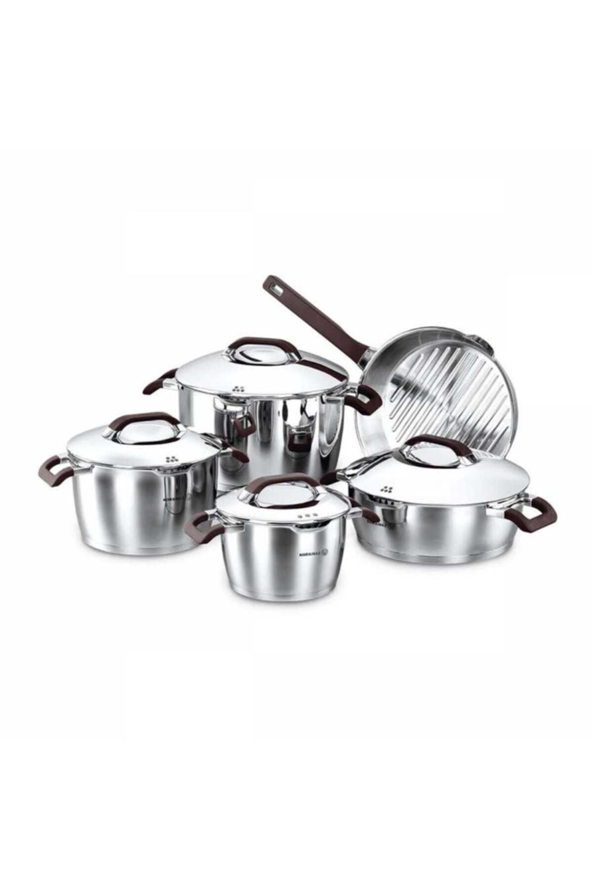 Esta 9 Pieces Steel Cookware Set