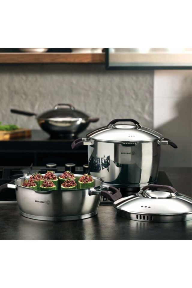 Esta 9 Pieces Steel Cookware Set