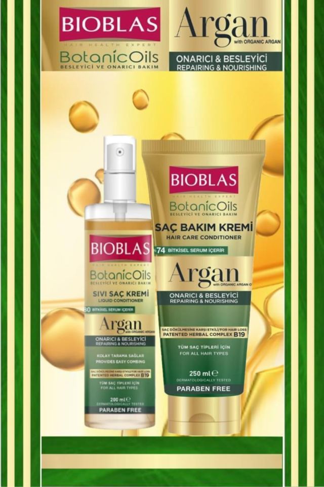 Argan Sıvı Saç Kremi 200 Ml Argan Saç Bakım Kremi 250 Ml