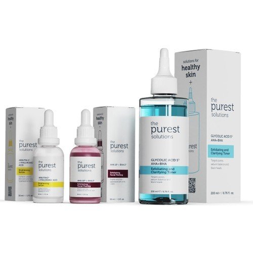 Anti-Blemish, Lightening and Pore Tightening Skin Care Set
