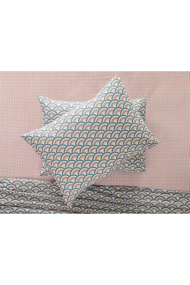 Brook Kolay Ütülenir 2'li Yastık Kılıfı 50x70 Cm Mavi – Tarçın