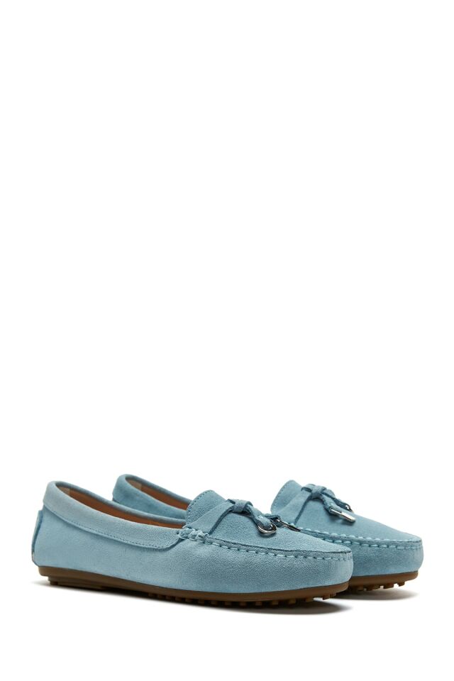 Kadın Deri Süet Loafer