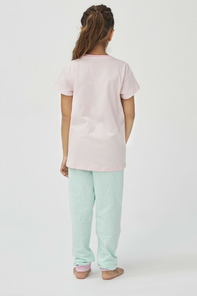Kız Çocuk Pinyata 4lü Pijama Takımı