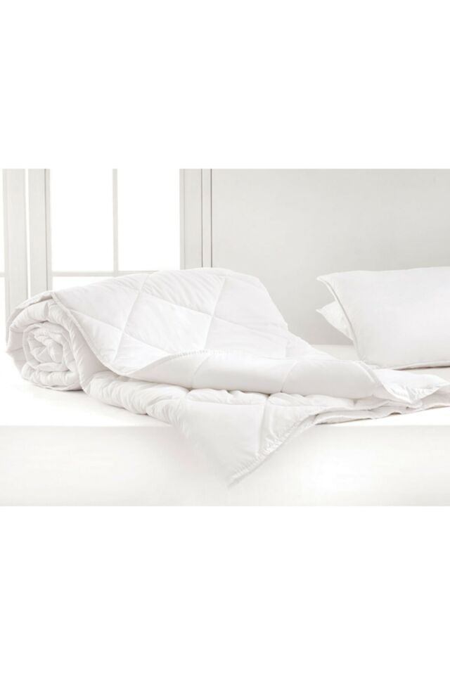 Siesta Mikrofiber Çift Kişilik Yorgan 195x215 Cm Beyaz