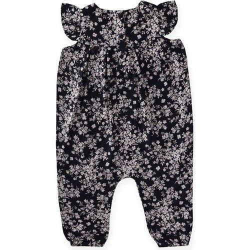 Viscose Sleeve Frilly Overalls