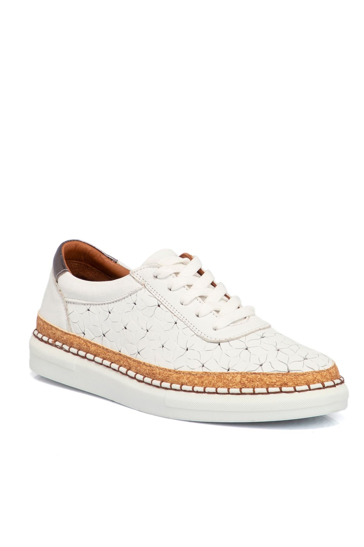 White Leather Women's Shoes