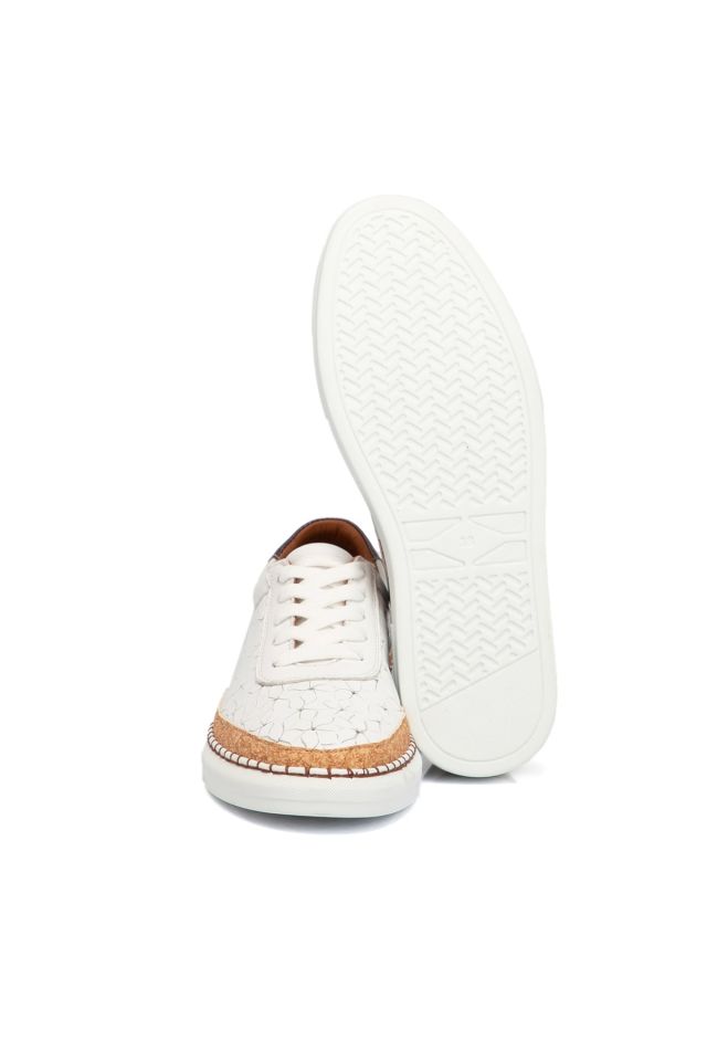 White Leather Women's Shoes