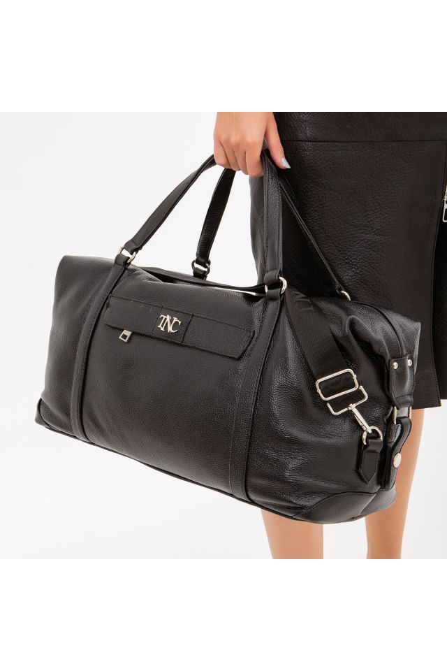 Women's Leather Luggage Bag 841 506 Byn Canta Y21