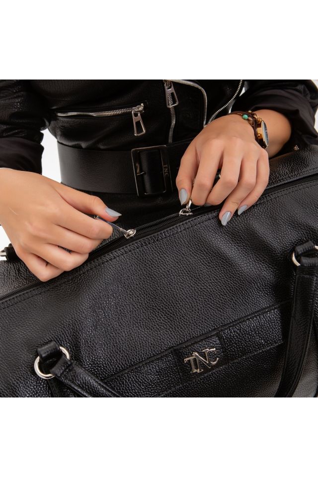 Women's Leather Luggage Bag 841 506 Byn Canta Y21
