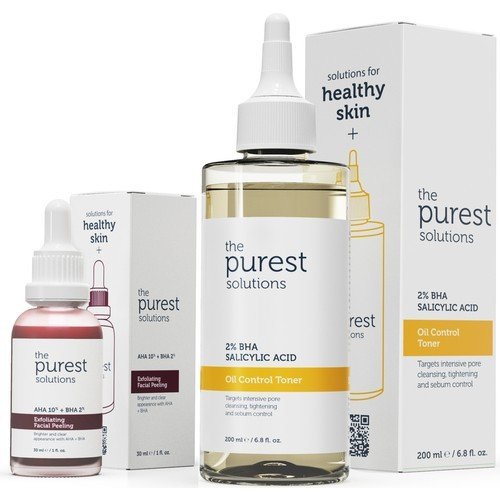 Skin Care Set with High BHA (Fiddy Method) 30 ml 200 ml