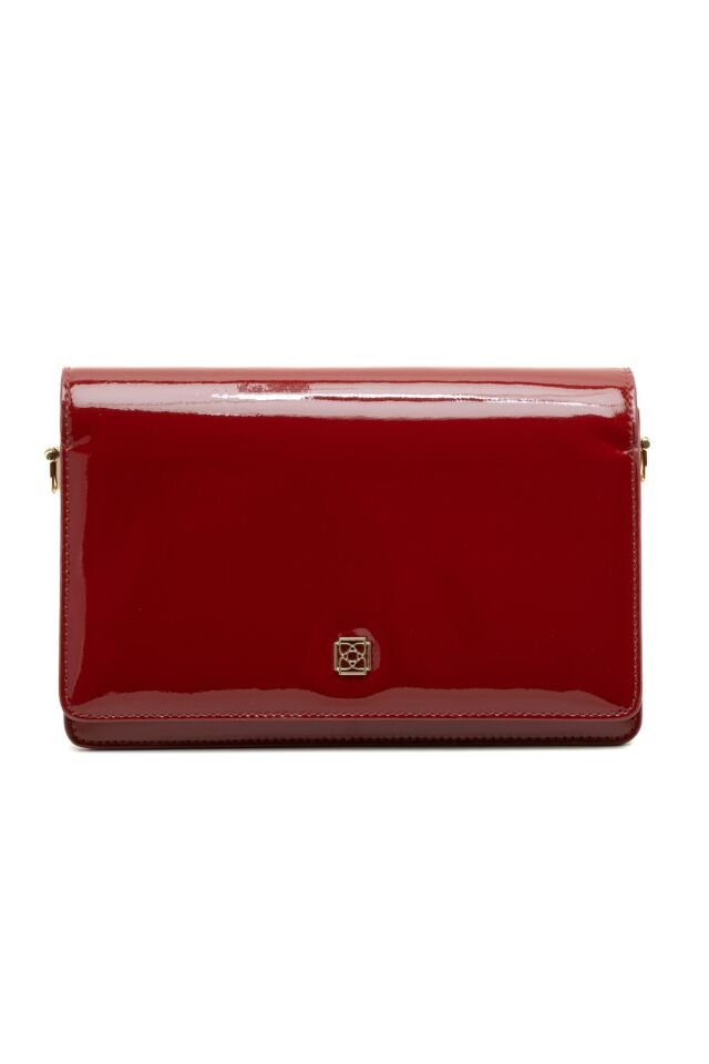 Valeria Red Women's Leather Shoulder Bag