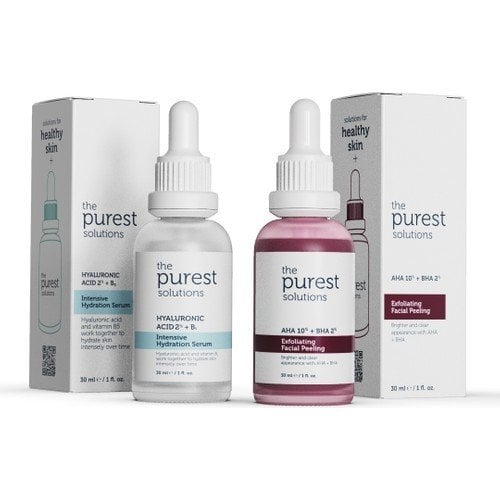 The Purest Solutions Blackhead and Acne Spot Prevention Care Set for Dry, Dehydrated, Dull Skin