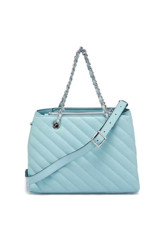 Blue Leather Women's Bag 79992t8e