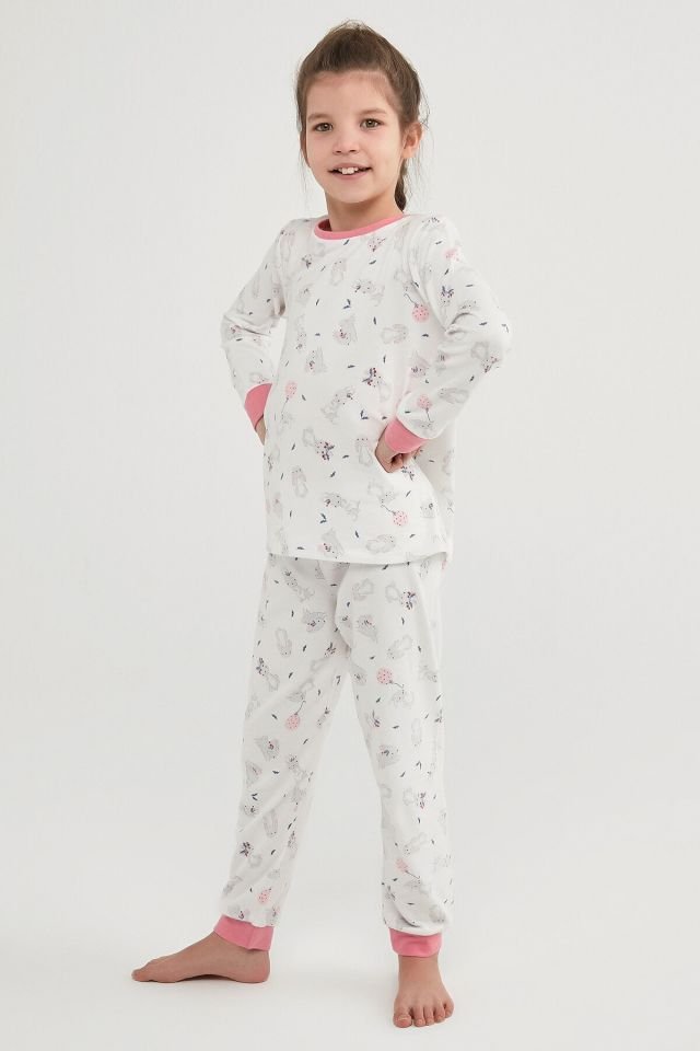 Kız Çocuk Bunny Termal 2li Pijama Takımı