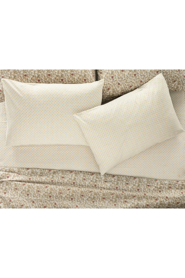Spectrum Kolay Ütülenir 2'li Yastık Kılıfı 50x70 Cm Hardal