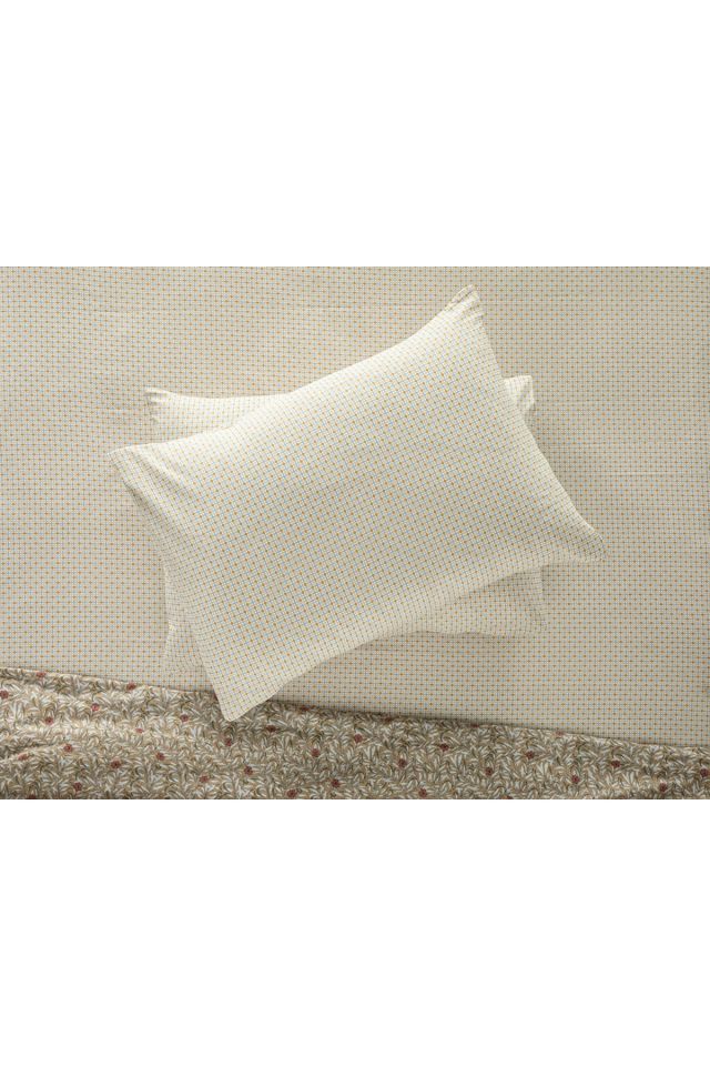 Spectrum Kolay Ütülenir 2'li Yastık Kılıfı 50x70 Cm Hardal