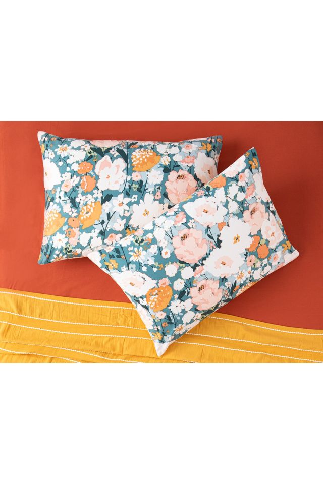 Camellia Cotton 2-Pack Pillowcase 50x70 Cm Peach