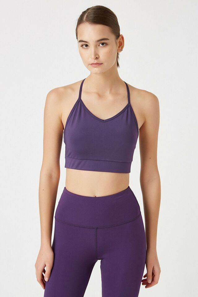 Women's Purple Sports Bra