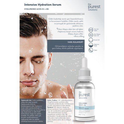 Intensive Moisturizing Care Serum For All Skin Types (Hyaluronic Acid 2% + B5)
