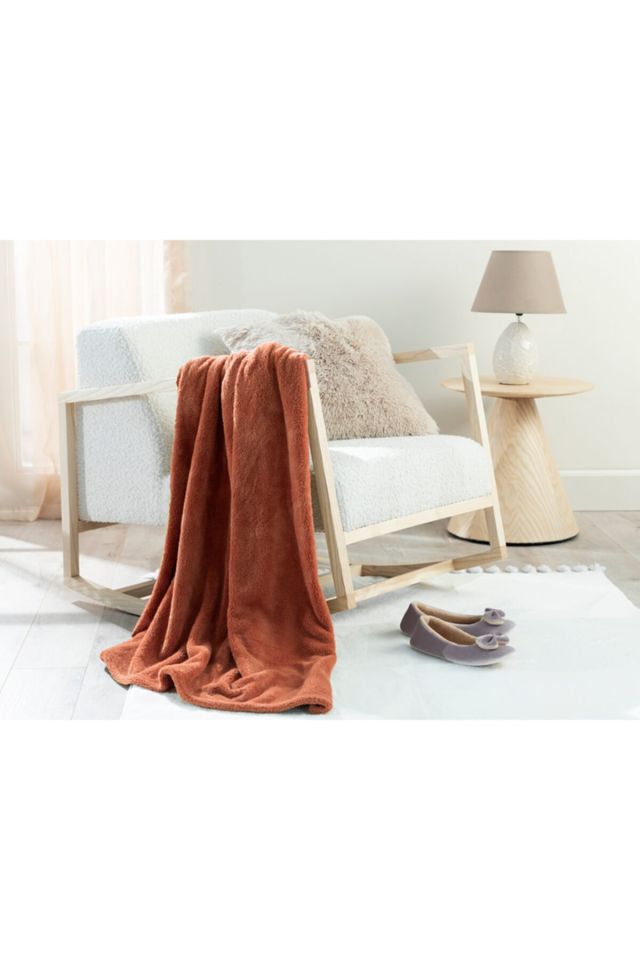 Softy Wellsoft Tv Battaniye 120x170 Cm Terracotta