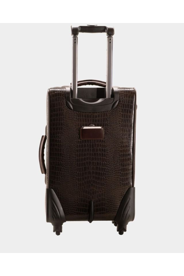 Bagas 4-Wheel Large Size Suitcase 433-016 Brown