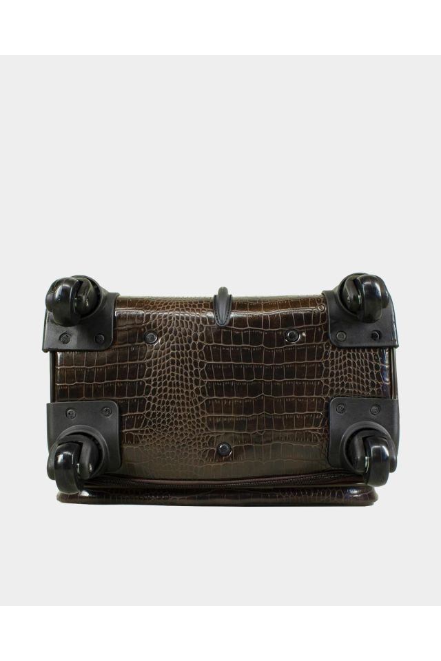 Bagas 4-Wheel Large Size Suitcase 433-016 Brown
