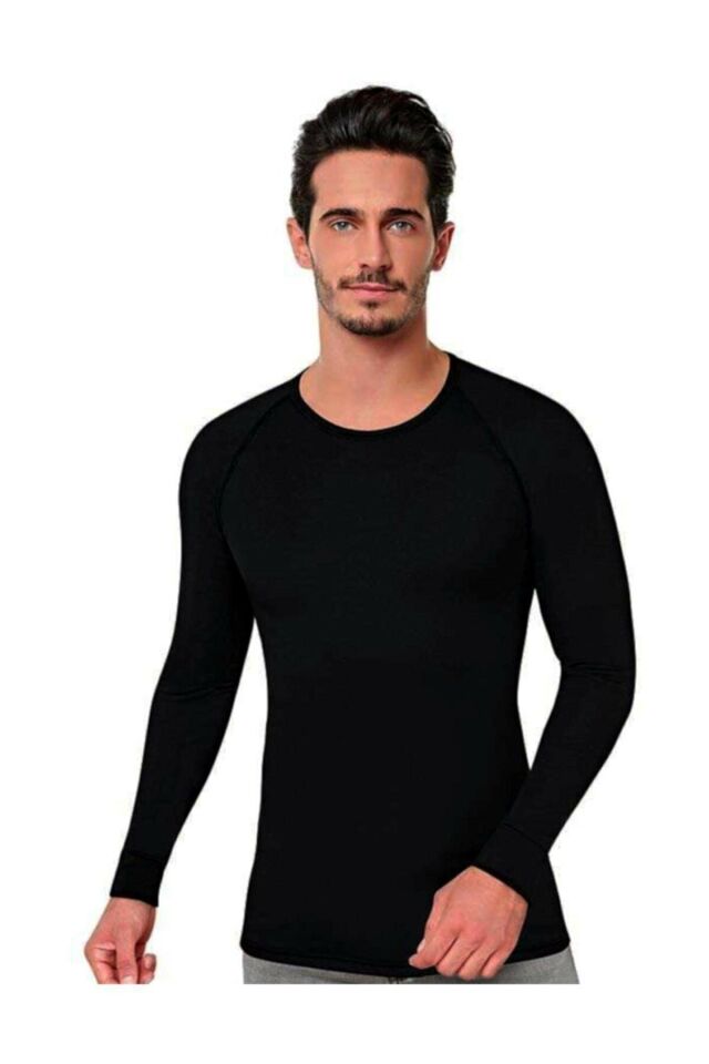 Men's Black Thermal Suit